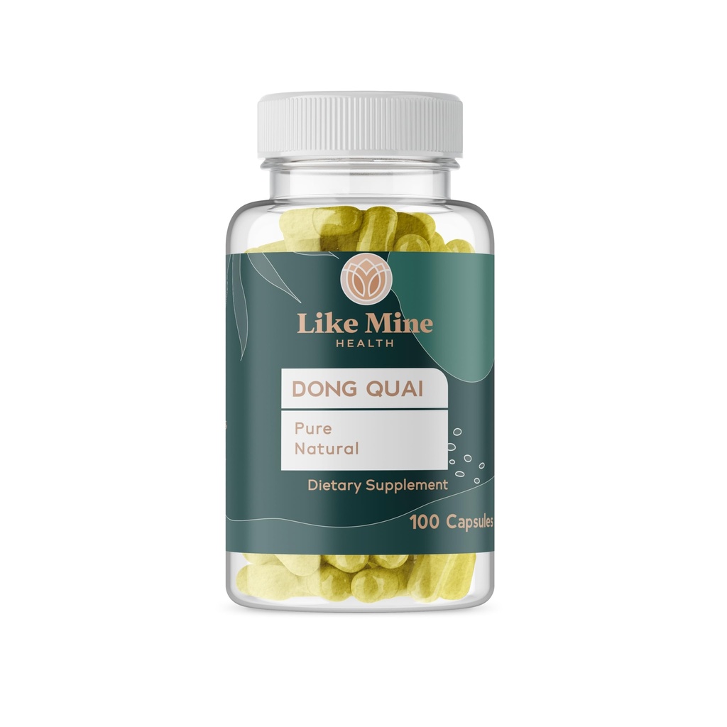 כמו שלי Dong Quai (100 קפסולות), Pure & Natural, No Fillers או Additives, Gluten Free, Herbal תוסף לנשים