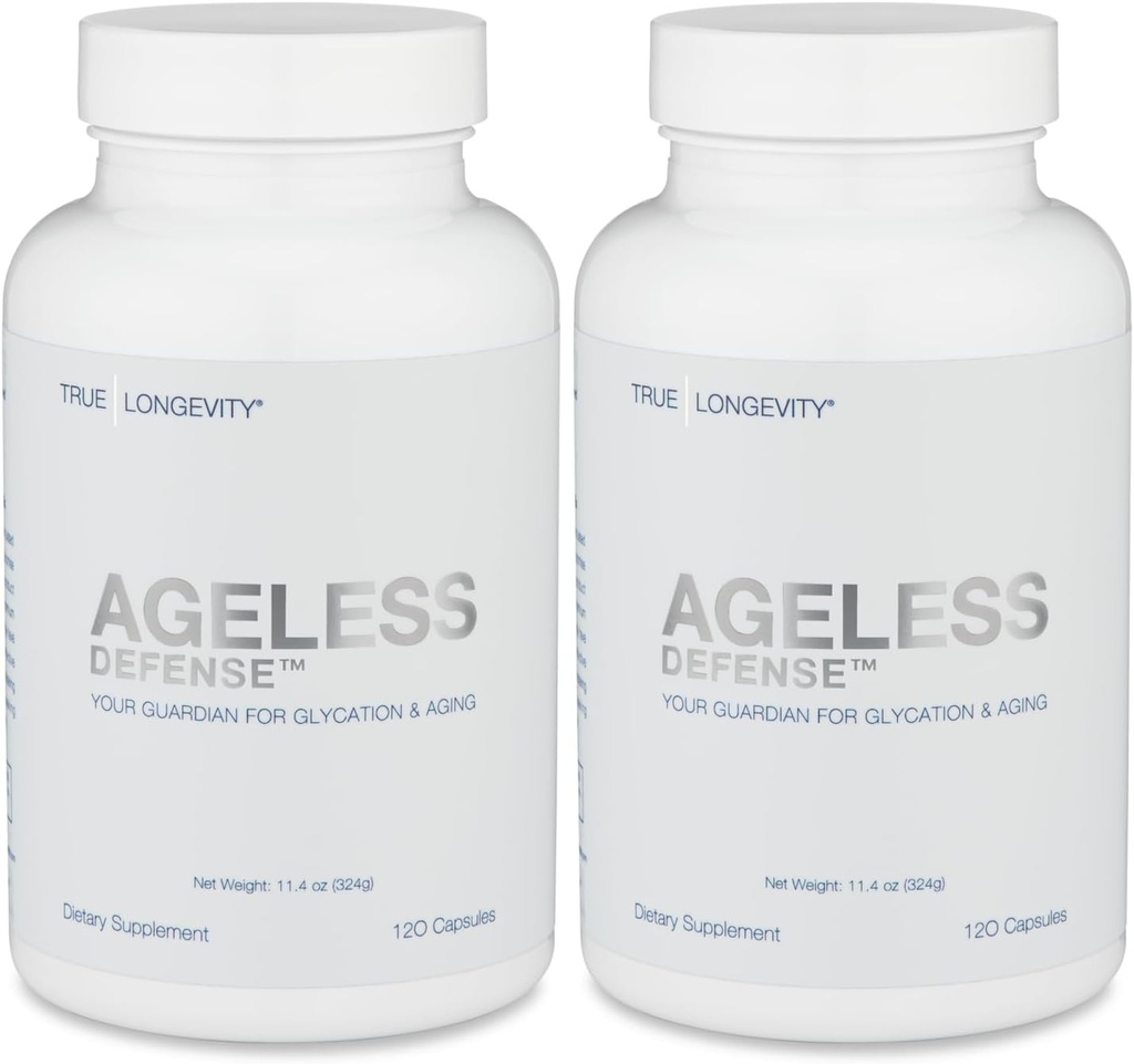 שתיהHRW Ageless Defense Formulation, Inhibits Advanced Glycation End Products, 2 בקבוקים, 240 טבליות