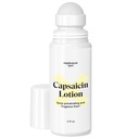 Capsaicin Lotion - Cream forשרירים & Joints - Deep Penetrating Roll On W/0.075% Capsaicin Cream - (3 oz)