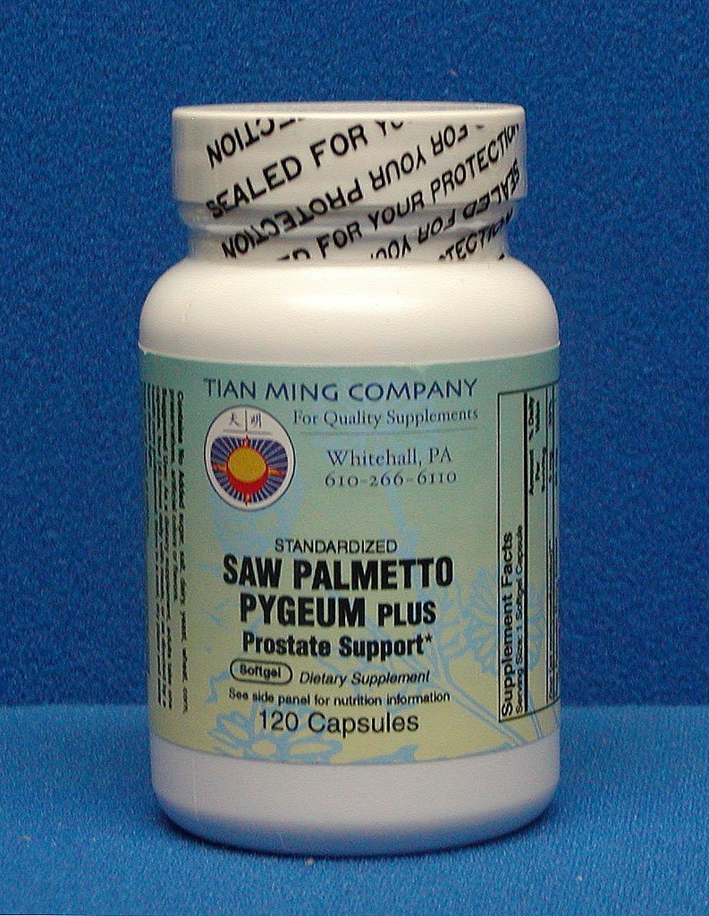 התמיכה ב-Pygeum Plus ו- 120 Softgels