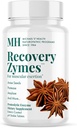 MICHAEL'S Health Naturopathic Program Recovery Zymes - 180 טבליות pH Enteric Coated pH Stable Tablet - Proteolytic Enzyme תוסף - תומך בתגובה טבעית של דלקת ריאות - 30 משרתים