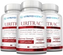 מוסמך מדע ® Ortrac TM - UTI תמיכה - Cranberry, D-Mannose, Lingonberry - ידידותי טבעוני 60 קפסולות לבק - Pack של 3