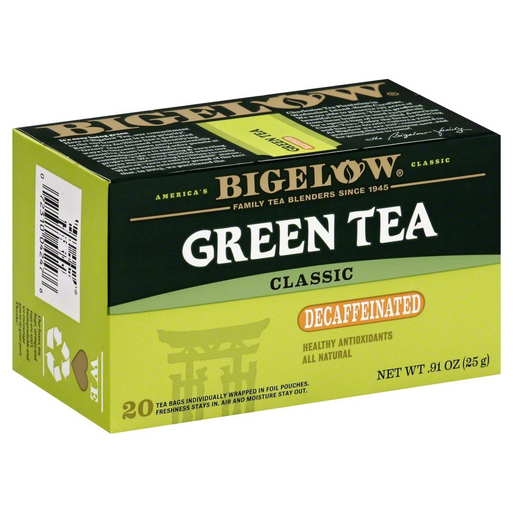 Bigelow Green Tea Decaf 0.91 OZ(Pack of 3)