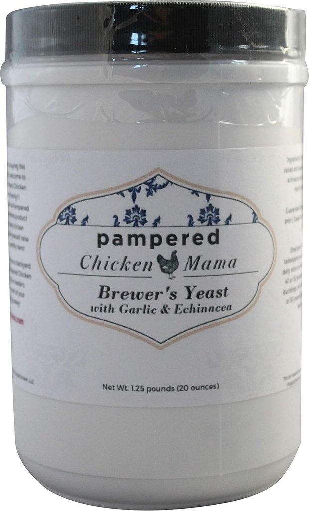 בסביבה הקרובה של Brewer's Yeast for Backyard Chickens & Ducks with Echinacea, Garlic, Oregano (4 פאונד)