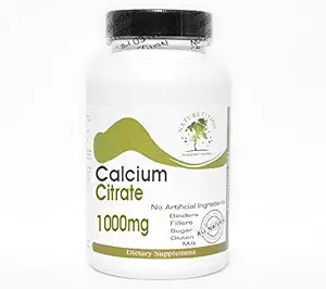 Calcium Citrate 1000 מ"ג - 100 קפסולות - אין תוספות - תוספי טבע