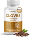 Cloves Cinnamon ג'ינג ' - תמיכה בבריאות, מערכת החיסון, Respiratory Wellness - Made and Tested בארה"ב