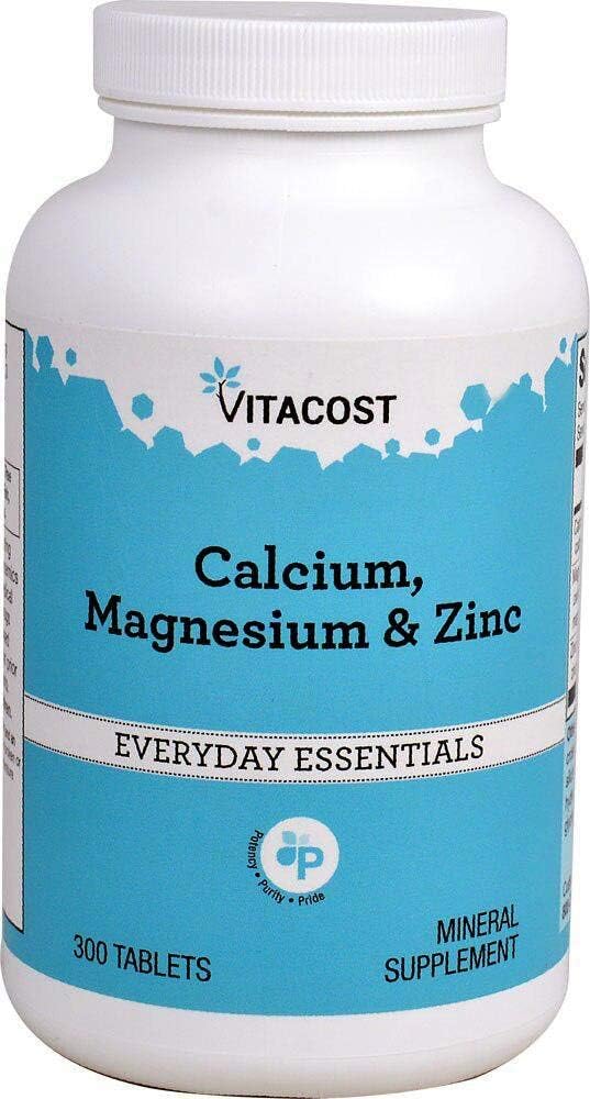 Vitacost Calcium, Magnesium & Zinc - 300 טבליות
