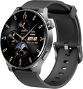 ToZO AMOLED S5 Smart Watch (Answer / Make Calls), 1.43 מסך HD לגברים 100+ Sport Modes Fitness Watchs with Sleep Monitor, IP68 Waterהוכחה, Silicone לצאת שחור שחור