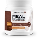 TransformHQ Meal החלפת Shake אבקת 7 לשרתים (Chocolate Peanut Butter) - Gluten Free, non-GMO