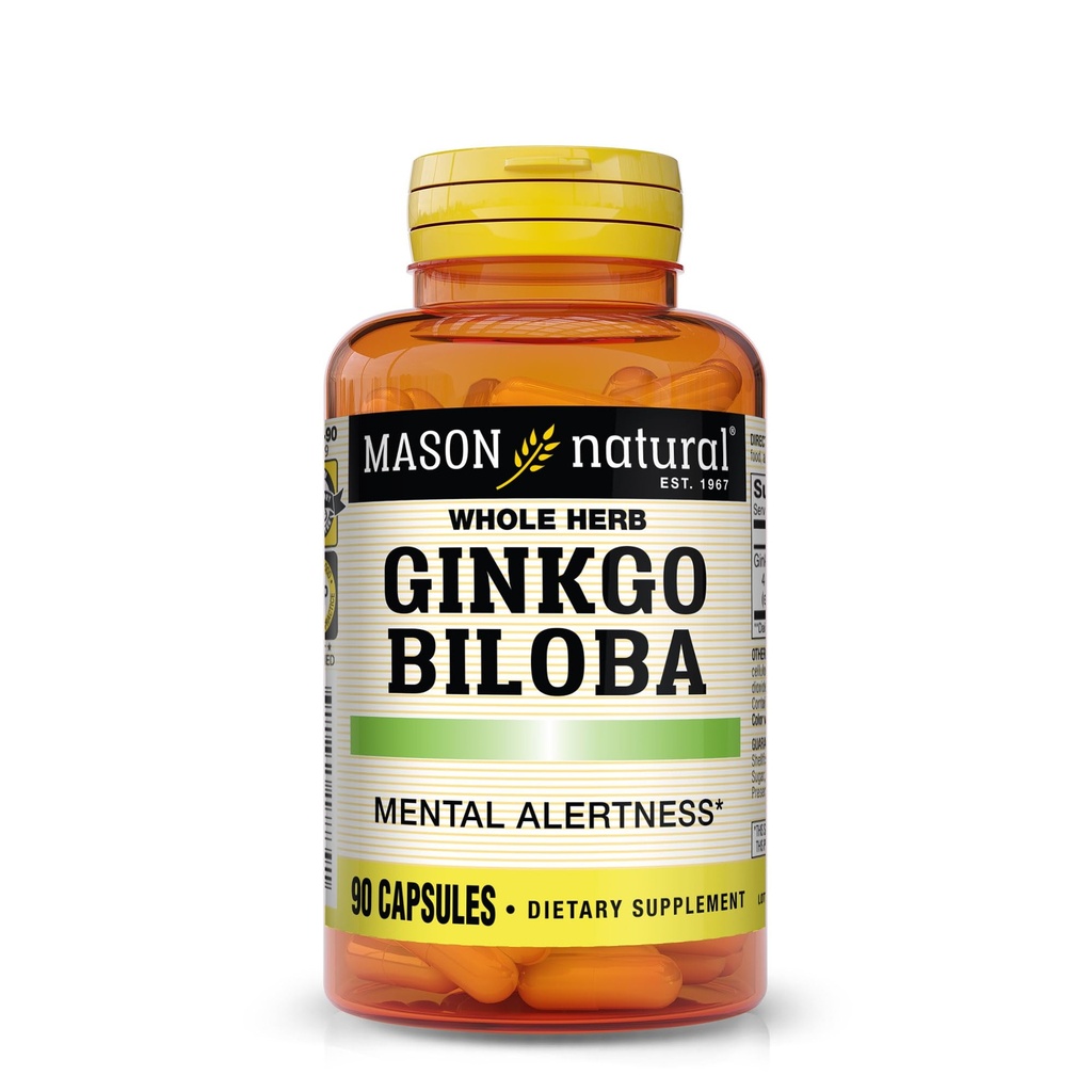 MASON NATURAL Gingko Biloba כמוסות, 90 Count