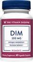 ויטמין Shoppe DIM עם bioPerine - תמיכה הורמונלי איזון ו Estrogen metabolism - 200 MG (60 קפסולות צמחוניות)