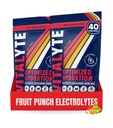 Vitalyte Electrolyte אבקת לשתות Mix, Isotonic Electrolyte hydrotion Mix, Gluten Get Free Post Workout אבקת Mix, Pack of 2, 35 oz. כל אחד, פירות פונצ'ר