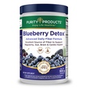 Advanced Blueberry Detox Daily סיבים פורמולה על ידי מוצרי Purity - כולל Purity Blue Organic Blue Organic Blue Wild Blueberries - A Full 6 גרמות של Detoxifying, סדירות לקידום Prebiotic סיבים - 30 משרתים