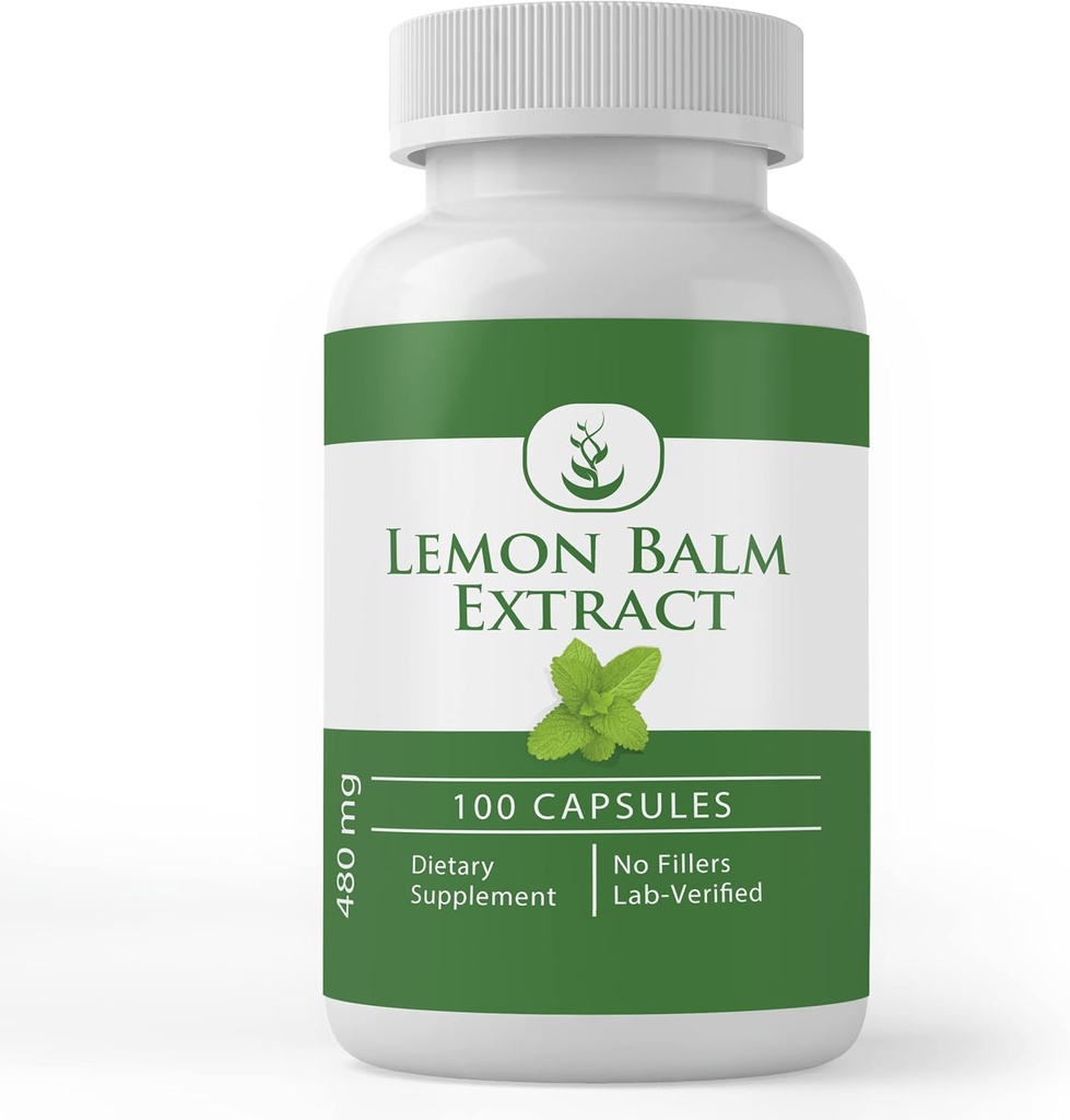 חומר מקורי טהור לימון Balm לחלץ (100 קפסולות) Always Pure, No Additives Or Fillers