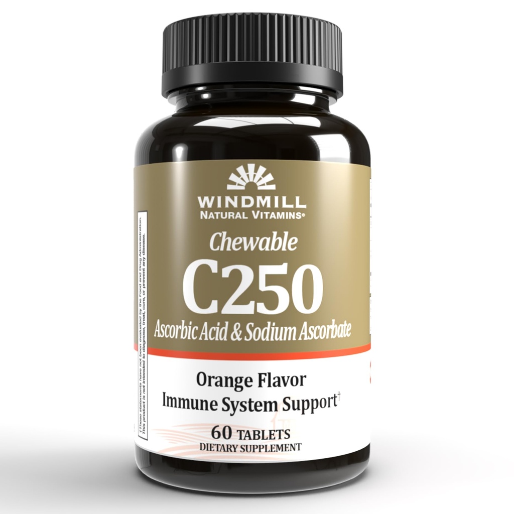 ויטמין CCHEWTBS 250MG TNGR WMil Size: 60