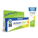 Boiron Arnicare Cream for Joint Pain, Pain, Swelling, Soreness, Stiffness ו- Bruises - Fast Absorbing and Smell-Free - 2.5 oz
