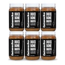 Fatworks Gourmet Cage-Free Duck Broth, מסורתי Flavor, Keto, Paleo, Collagen Rich, Preservative Free, 6 חבילות של 15 oz. ג'רדס