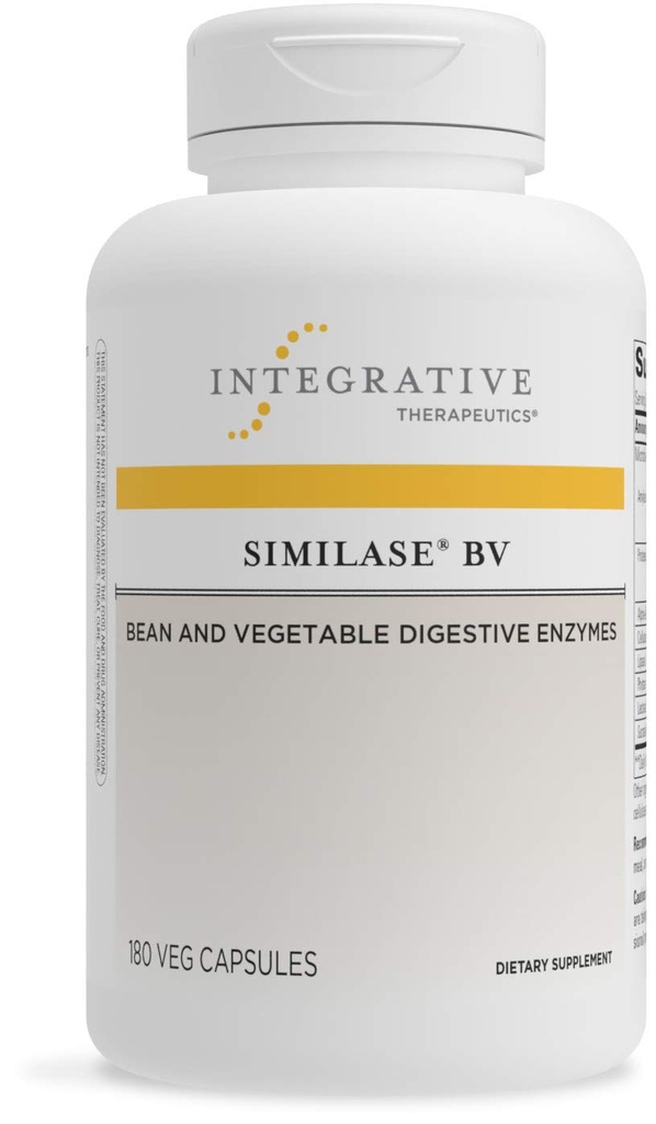 Integrative Therapeutics Similase BV - תוספת תמיכה עבור גברים ונשים * - תמיכה עיכול עם Enzymes * - טבעוני & חלב חינם - 180 קפסולות (90 משרתים)