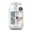 Isopure Zero Carb 100% Pure Whey Isolate אבקת חלבון, Gluten חינם, עם ויטמינים, Unflavored, 25g חלבון Per משרת, 3 Lbs, 47 משרתים (Packaging May Vary)