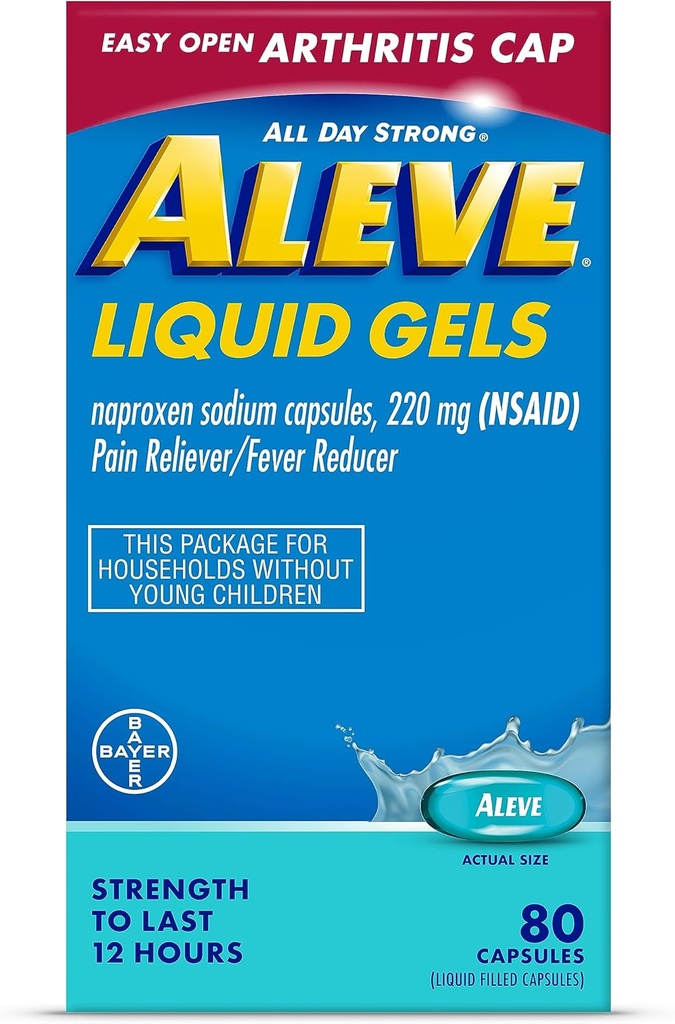 Abve Arthritis נוזל Gels 80ct. 24cs