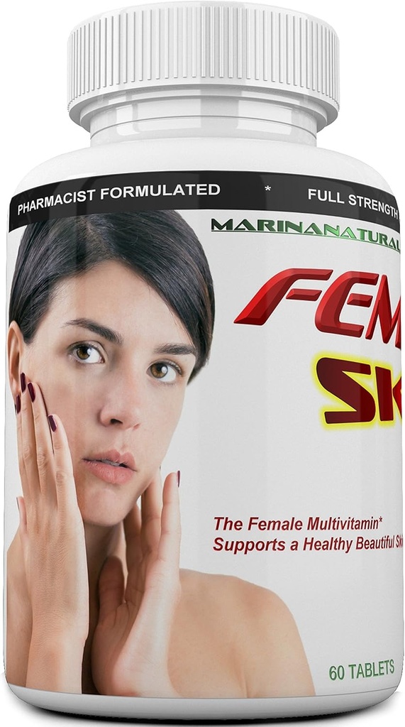 FEMVIT Skin Multivitamin, Multi-Minerals & Herbal Extracts for Younger Skin