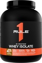 כלל 1 חלבון R1 Whey Isolate - עם 25g חלבון ו 6g BCAA בלעדי ממקורות מבודדים ו hydrolyzed עבור Workout Recovery (5 פאונד *, Vanilla Butter Cake)
