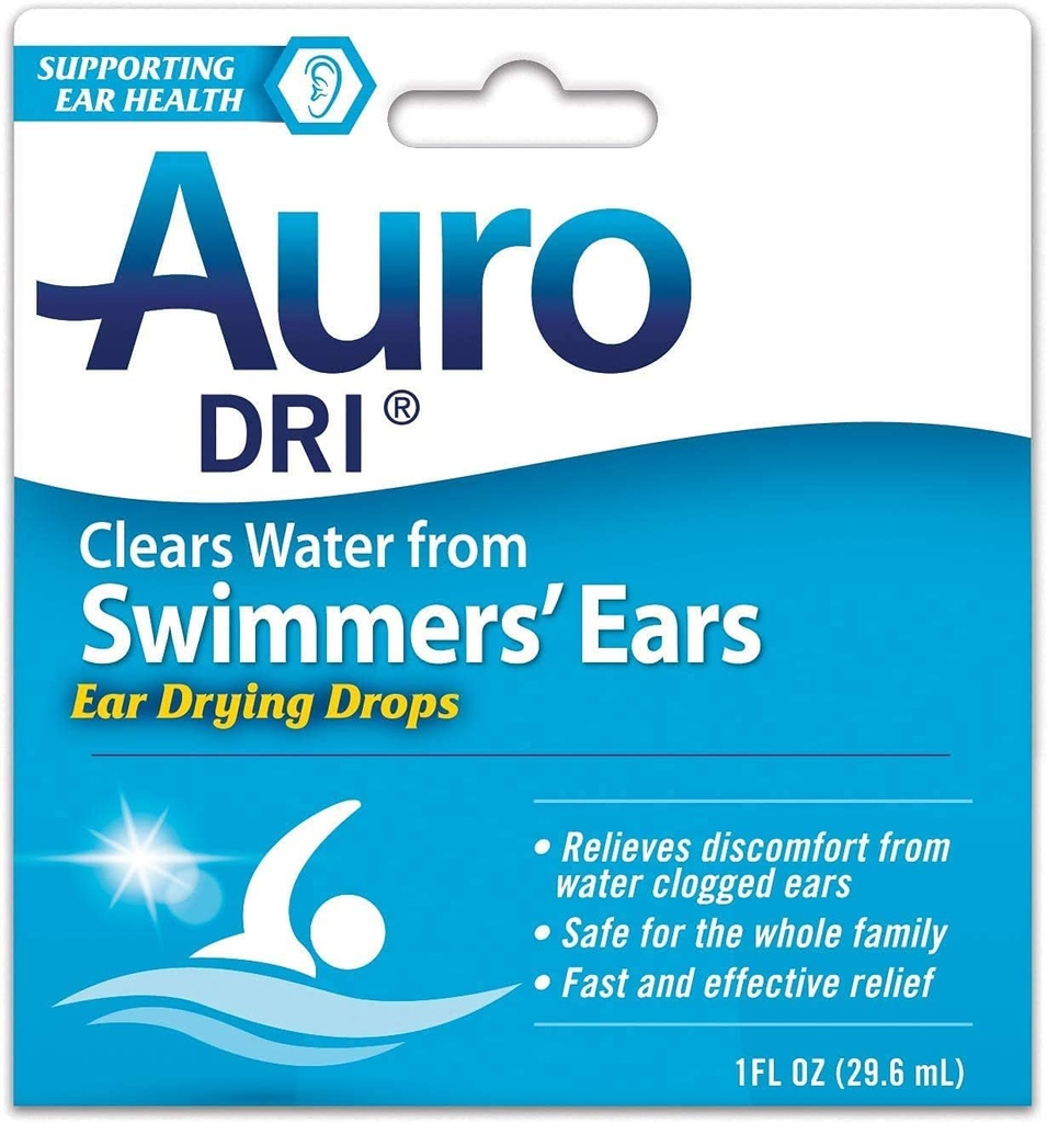 Auro-Dri Swimmer'sאוזן נוזל 1 OZ (PACK of 3)