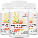 67,500 MG Polyphenols תוסף - Powerful Antioxidants & Polyphenol for Age Defense, Polyphenol Superfood, Quercetin, Resveratrol, Green Tea, Plant-based & Energy, Immune Support, 270 קפסולות