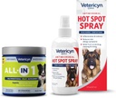 Vetericyn All-in 1 Multifunctional Dog תוסף ו- Vetericyn Plus Hot Spot Spray