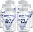מחקר המאומת Prosta Relief - Saw Palmetto and Bioperine - Prostate Health, Bladder & Urinary Health, Drive and Performance - Pure Natural, 90 קפסולות (Pack of 6)