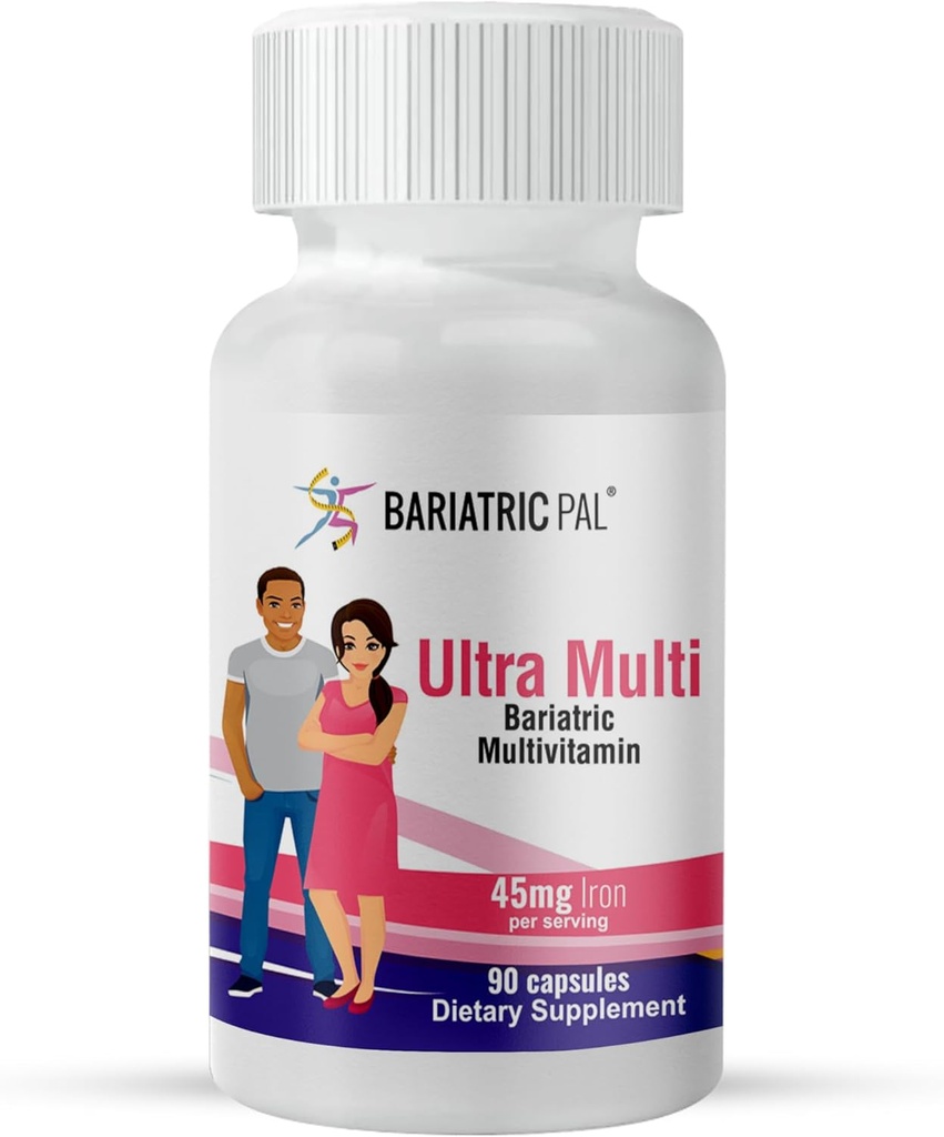 BariatricPal Ultra Multi Bariatric Multivitamin קפסולות (90 Count)