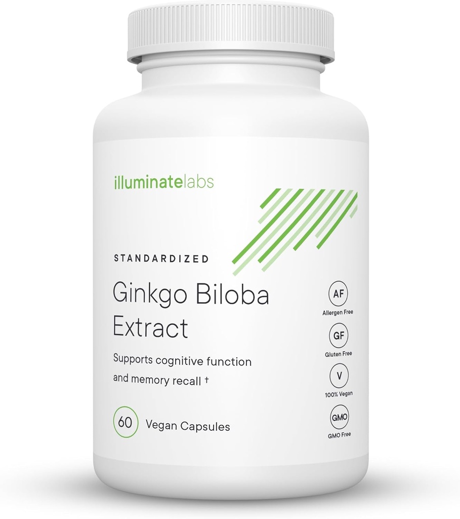 Illuminate Labs Genekgo Biloba לחלץ קפסולות