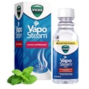 ויקי VapoSteam Medicated נוזל עם קמפור, קיסרי Cough, עוזר Relieve Coughing, לשימוש ב ויקיס Vaporizers וממריצים, 8 Oz Oz