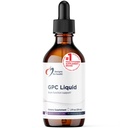 מוצרי בריאות GPC נוזלי טיפות - 600 מ"ג Soy חינם אלפא Glycerophosphocholine תוסף, non-GMO GPC Choline מהשמשflower Lecithin - תומך בתפקוד המוח בריא (30 משרתים / 2oz)