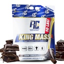 Ronnie Coleman Signature Series King Mass XL Mass Gainer אבקת חלבון - משקל שוקולד כהה עם 60g חלבון, 180g Carbohydrates, 1,000 קלוריות, קריטין וגלוטמין - 10 פאונד