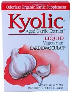 Wakunaga - Kyolic, Age Garlic Extract, Cardiovascular, נוזל, 2 בקבוקים, 2 oz (120 מ"ל) כל אחד