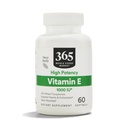 365 על ידי Whole Foods Market, ויטמין E 1000 IU, 60 Count
