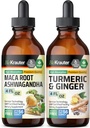 Maca Ashwagandha Tincture 4 Fl. Oz. & Turmeric Gig Tincture 4 Fl. Oz.