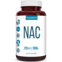 תוסף NAC (N-Acetyl Cysteine) - 1000 מ"ג-אנטי-אנטיקסידנט - מקדם בריאות Liver ו Detoxification - Boosts Lung ו- Immune Health - קפסולות ירקות - 120 - 60 משרתים