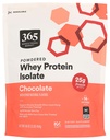 365 על ידי Whole Foods Market, Whey Protein Isolate, שוקולד, 16 אוונס