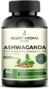 Ashwagandha Extraction - כוח גדול 5200 מ"ג של אבקה. בלנדר ג'ינג'ר Root, Turmeric Curcumin, Alkanet Root and Black Pepper - 60 קפסולות - 2 חודשים אספקה