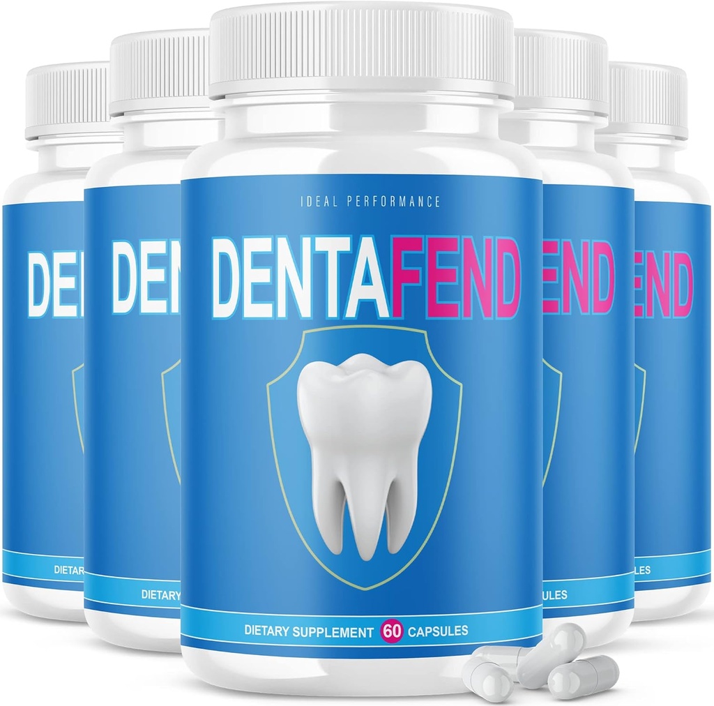 הרעיוןL PERFORMANCE (5 Pack) Dentafend עבור שיניים תוספת גלולות Dentafend עבור שיניים (300 קפסולות)