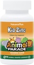 Natures Plus Animal Parade KidZinc, Tangerine Flavor - 90 Animal-Shaped Lozenges, Pack of 2 - Organically Chelated Zinc - Vegan, Gluten Free - 180 Total Servings