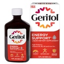 Geritol, ויטמין נוזלי ותוסף ברזל, תמיכה באנרגיה, מכיל עוצמה גבוהה B-Vitamins ו Iron, Pleasant Tasting, Easy to Swallow, No Artificial Sweeteners, non-GMO, 12 Oz