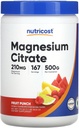 אבקת מגנזיום Citrate (Fruit Punch, 500 גרם)