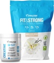 פיתוח תזונה מתקדמת Fit & Strong + Creatine Monohydrate אבקת