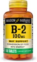 MASON NATURAL VITAMIN B-2 100 מ"ג