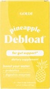 GOLDE Pineapple Debloat - תוספת פרוביוטית עבור סיוע טבעי Bloat ו- Lasting Digestive Balance - טבעוני, Keto, Low-Sugar - 8 משרתים