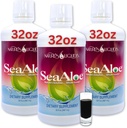 הנוזלים של הטבע Aloe Vera Juiceic Elixir - Prorietary הבוטני ל- Thyroid, Digest ו- Immune Support, 32oz (Pack of 3)