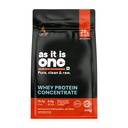 AS-IT-is Nutrition Whey חלבון ריכוז 80% Unflaved, Labdoor Certified No Preservatives Gluten-Free non-GMO Unflavoured and Un Sweetated (500gm/17.6 Oz)